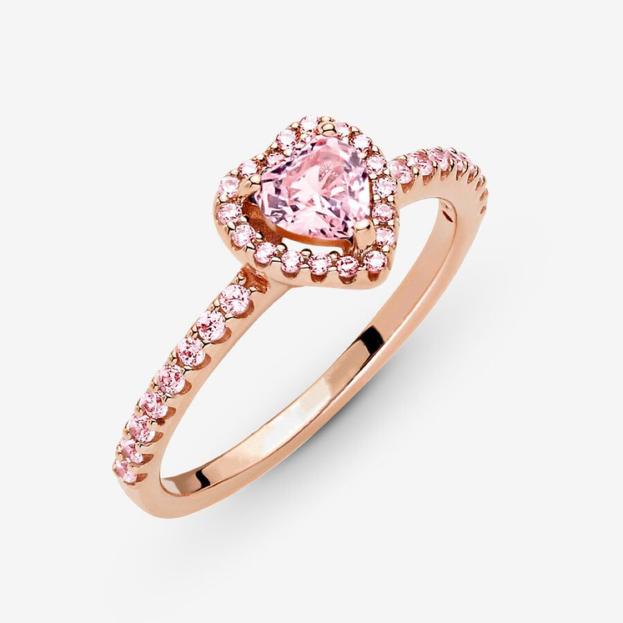 Elevated Heart Ring