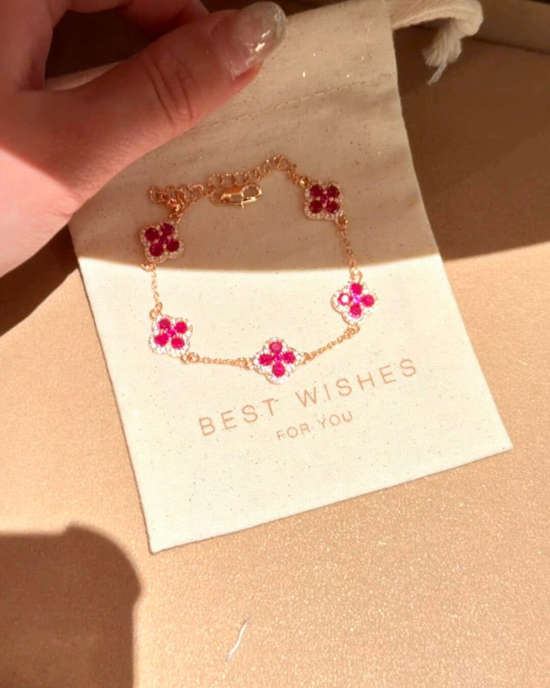 Ruby Cleef Bracelet