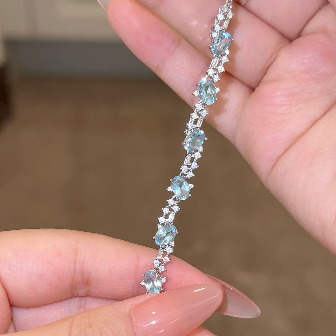Blue Topaz Bracelet