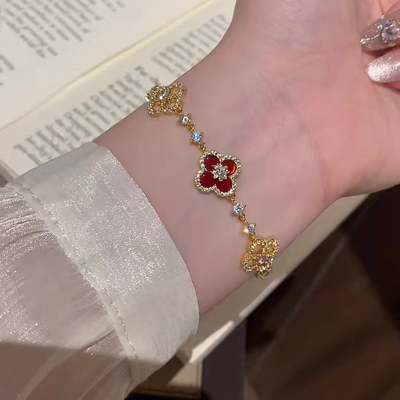 Red Cleef Bracelet