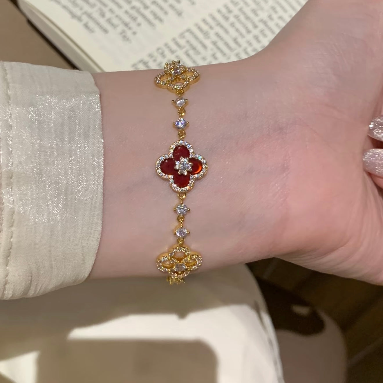 Red Cleef Bracelet