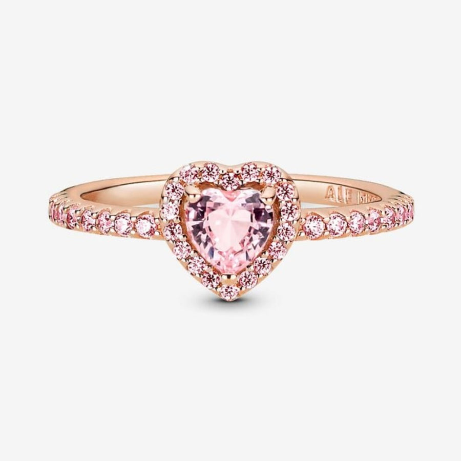 Elevated Heart Ring