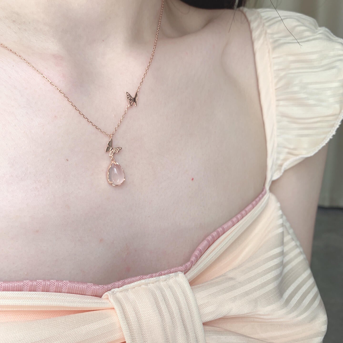 Rose quartz Necklace
