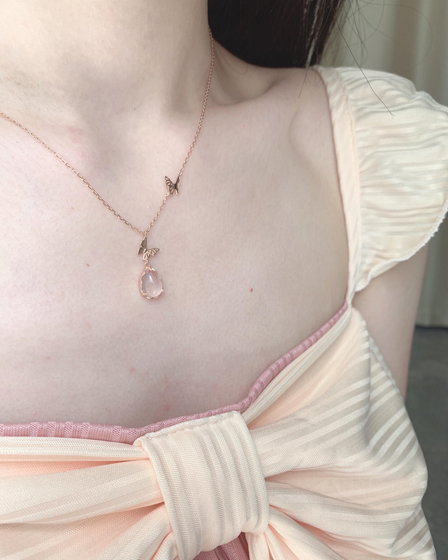 Rose quartz Necklace