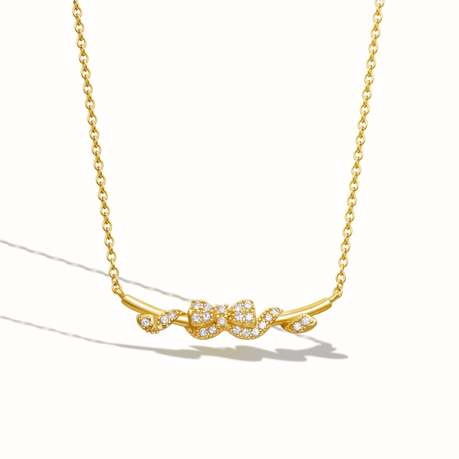 Aurora Bow Necklace