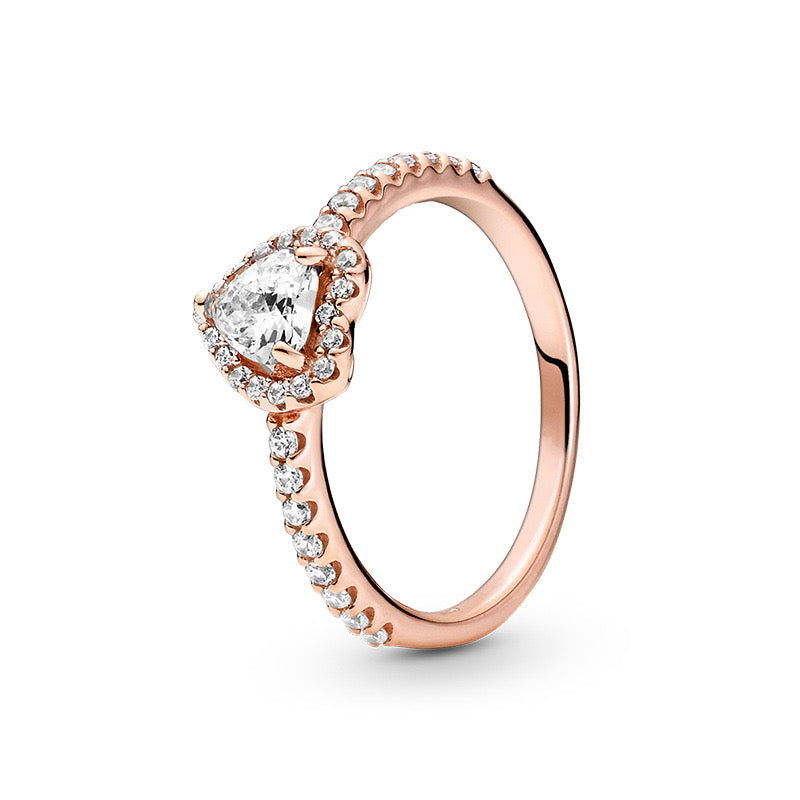 Sparkling Heart Ring collection