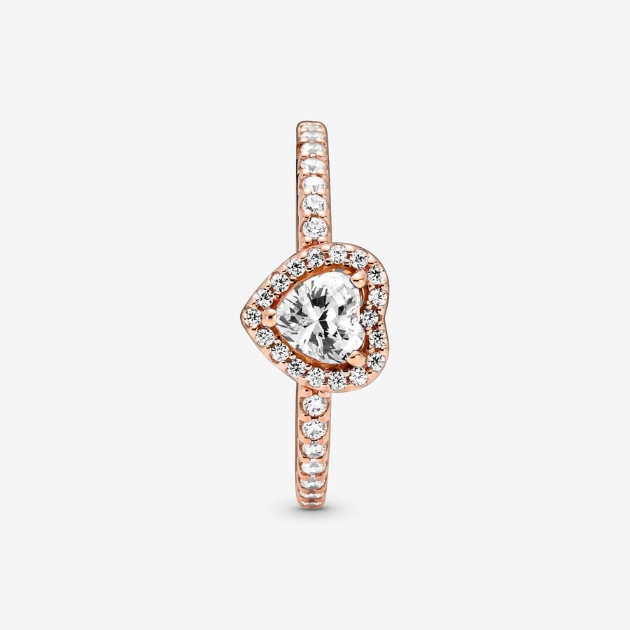 Sparkling Heart Ring