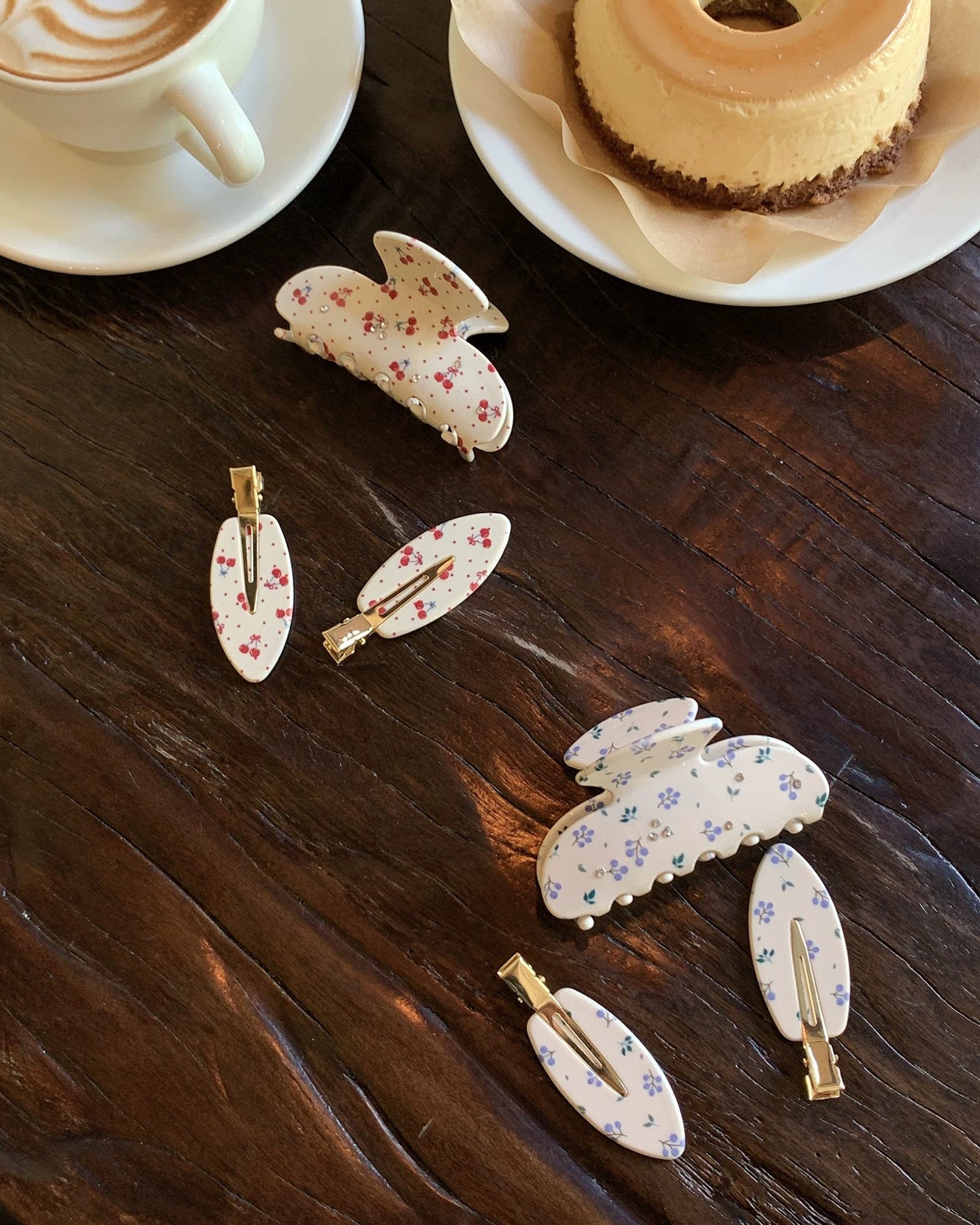 Cherry Claw Clip