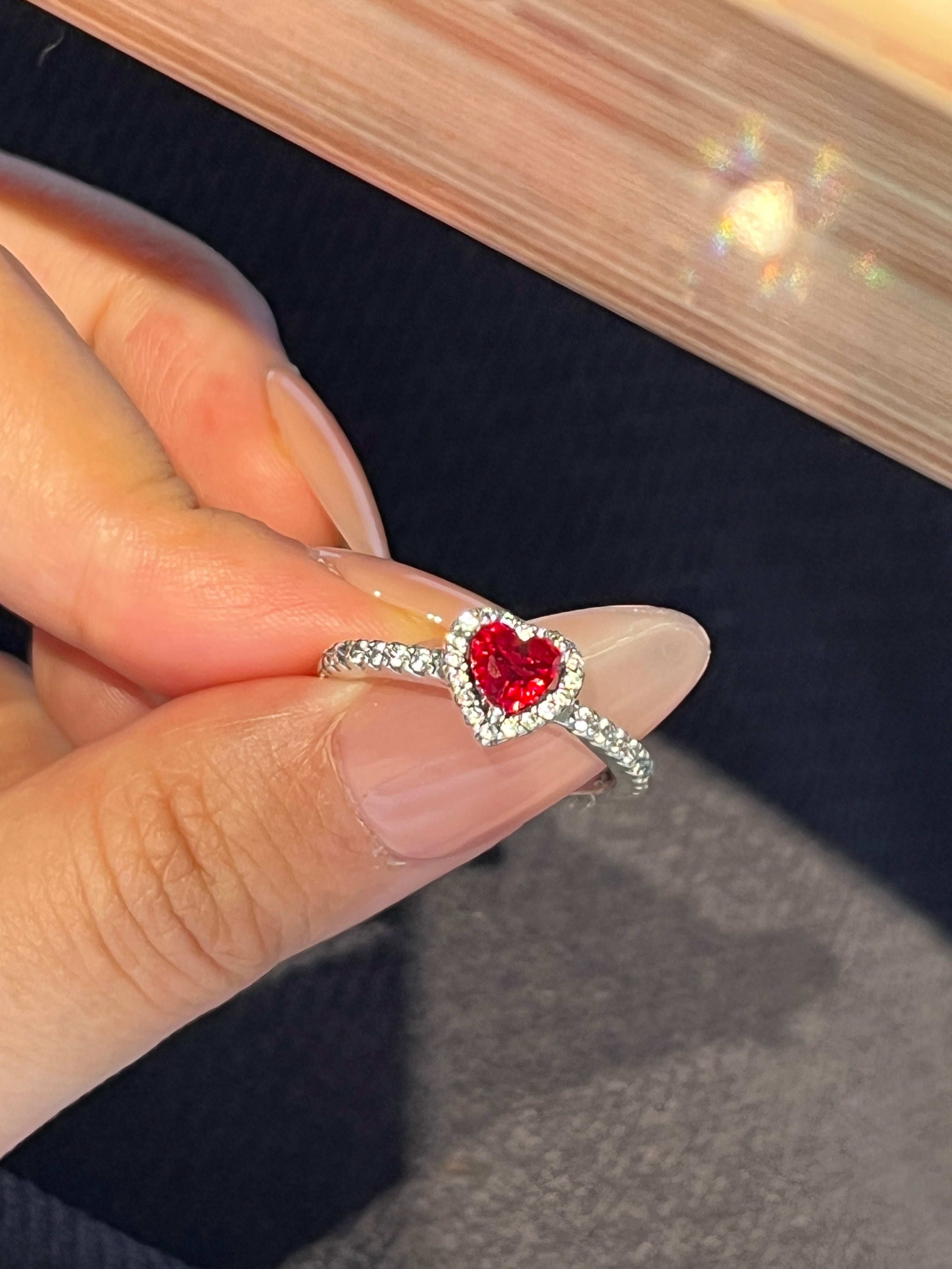 Elevated Heart Ring – CHAMBERY