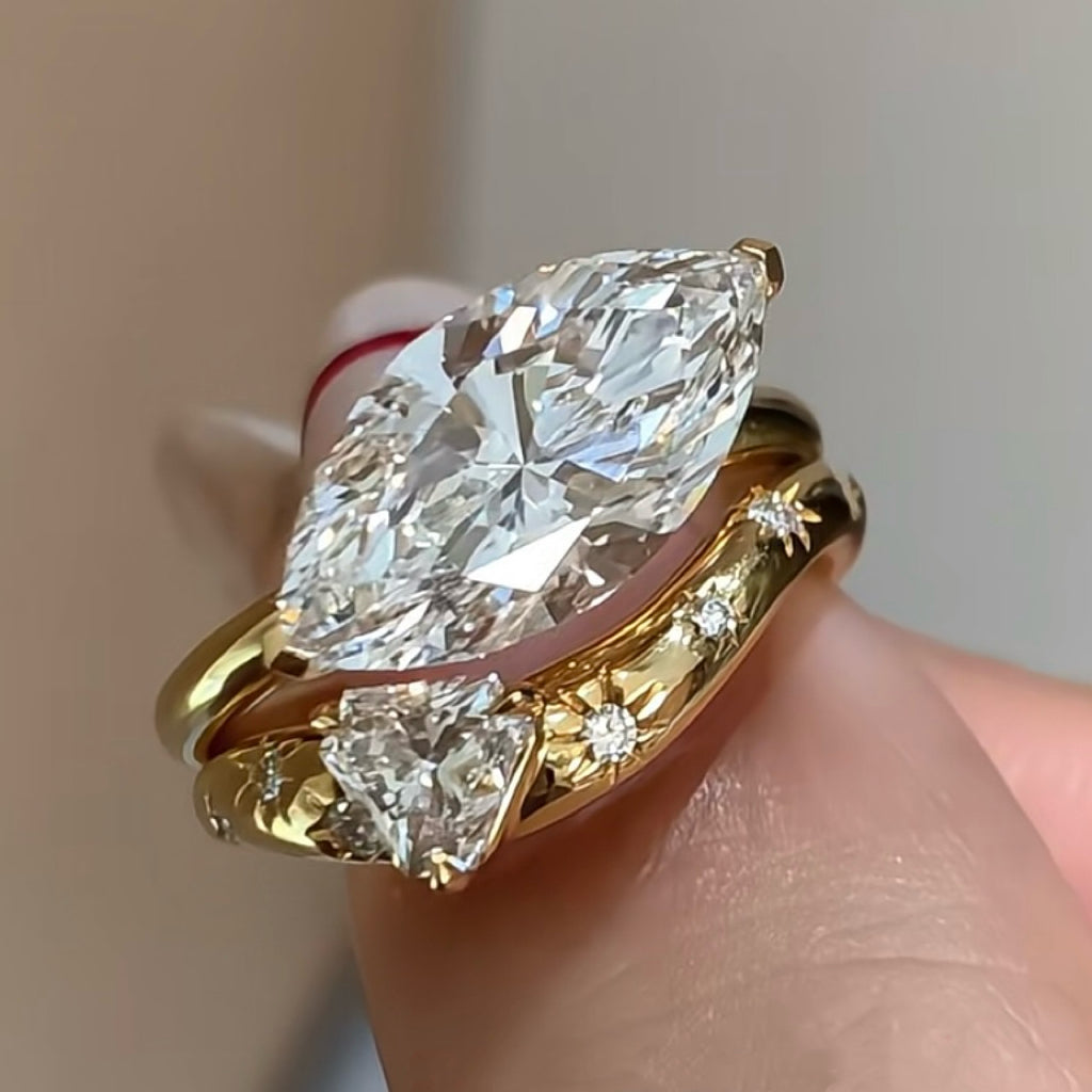 Marquise Love Stackingring