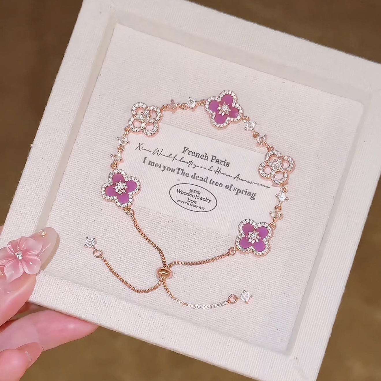 Dreamy Purple Bracelet