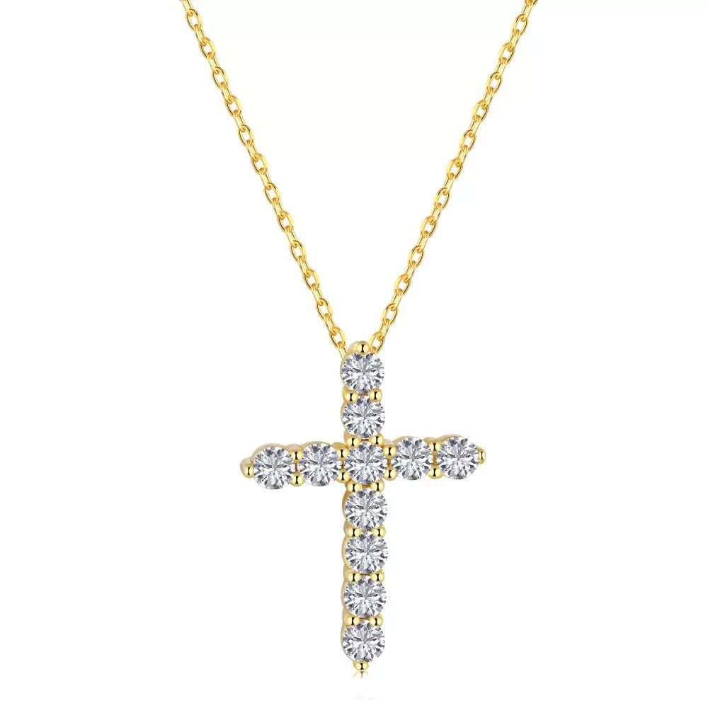 Diamond Cross Necklace