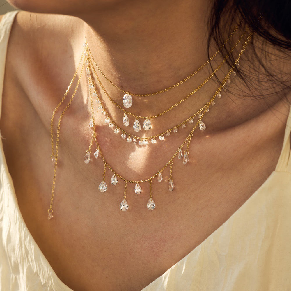 Princess Diamond Necklace