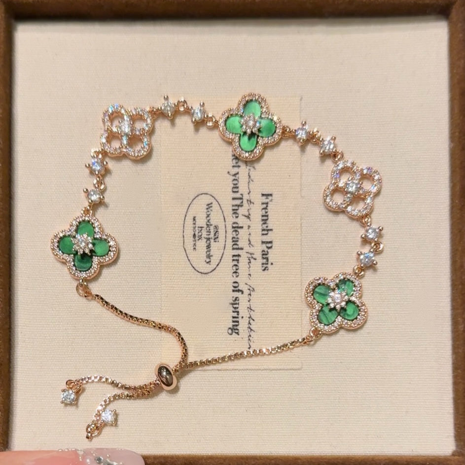 Green Cleef Bracelet