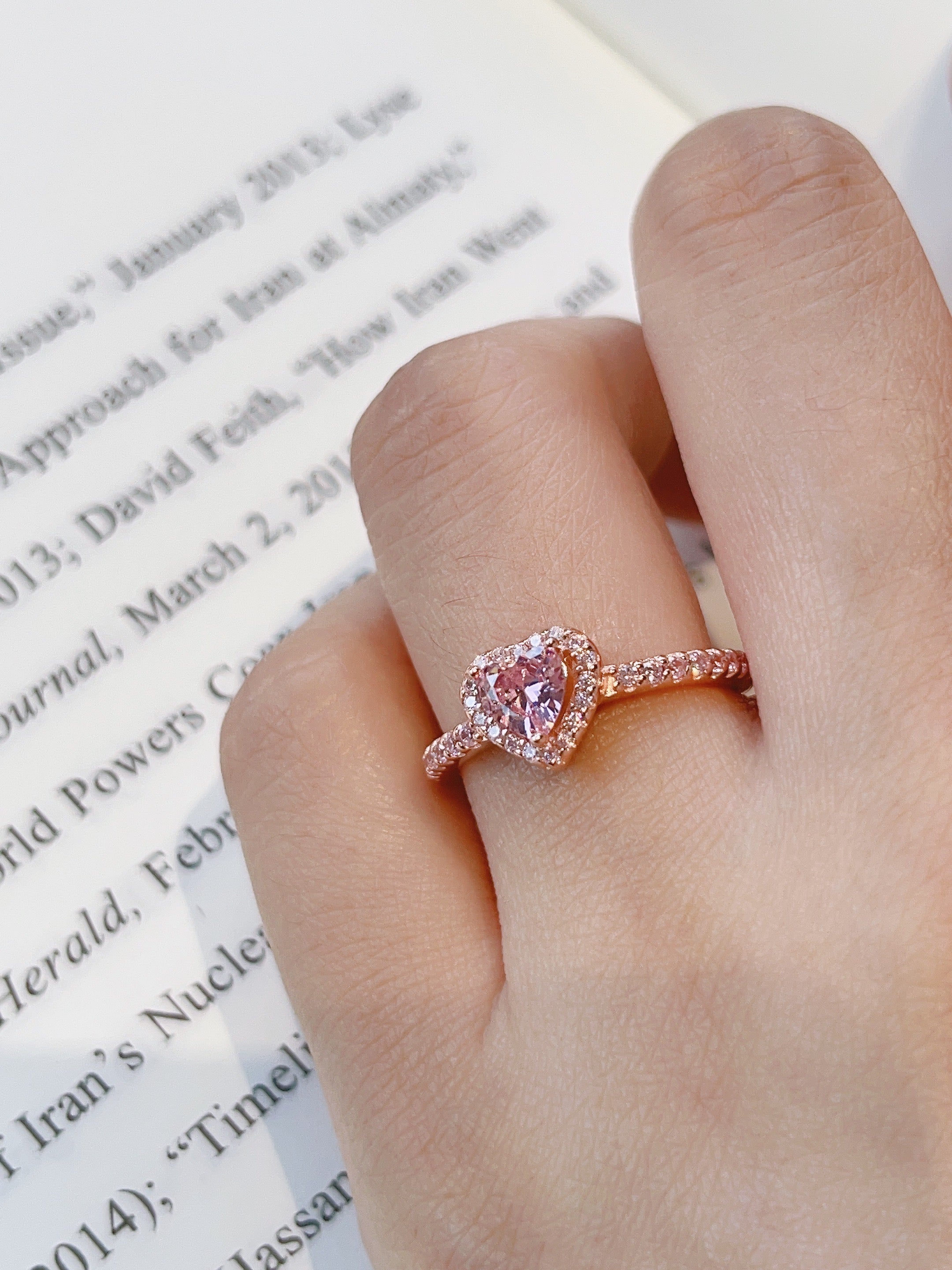 Elevated Heart Ring – CHAMBERY
