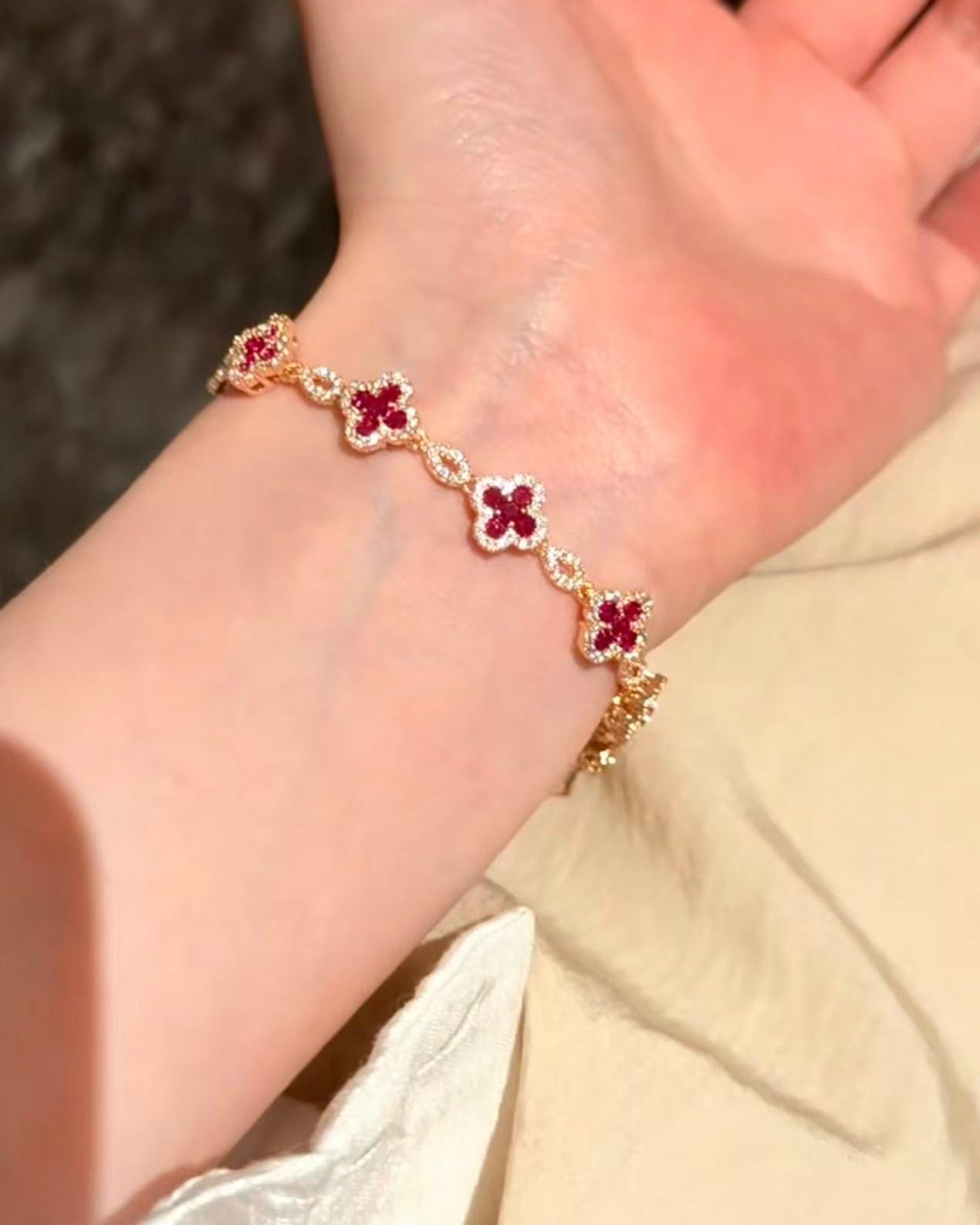 Ruby Bracelet