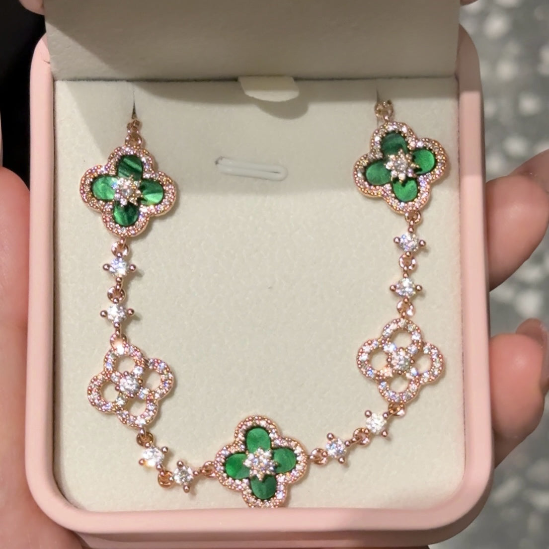 Green Cleef Bracelet