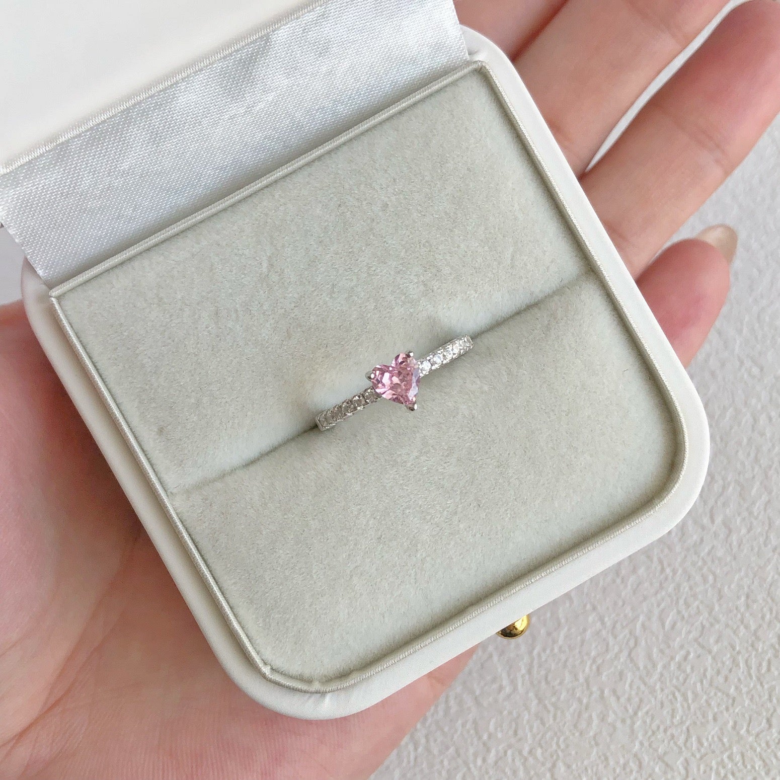 Pink Bow Ring Collection