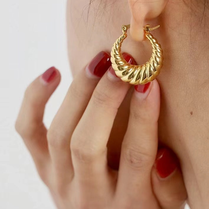 Croissant Earrings