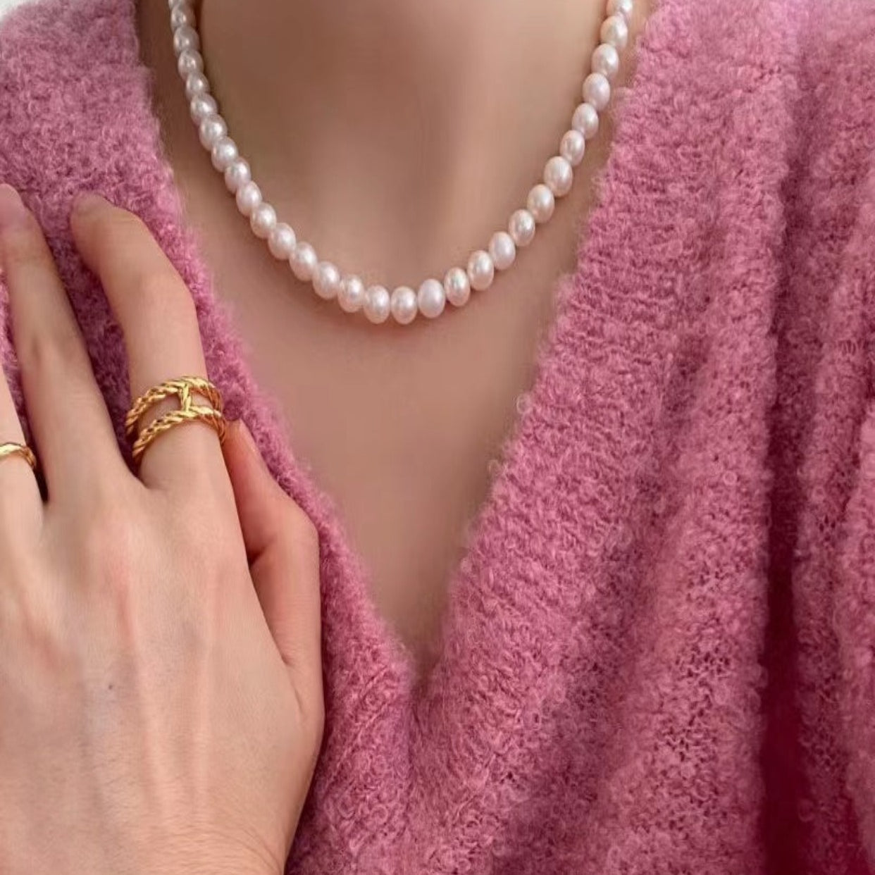 GORIA NECKLACE【8mm】