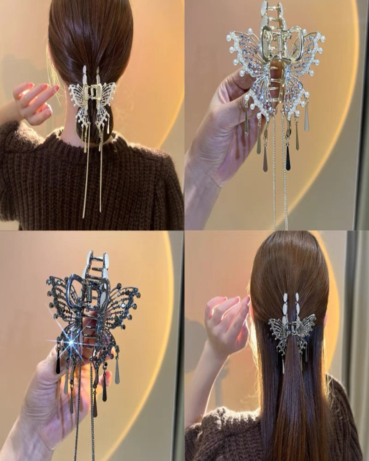 Butterfly Claw clip