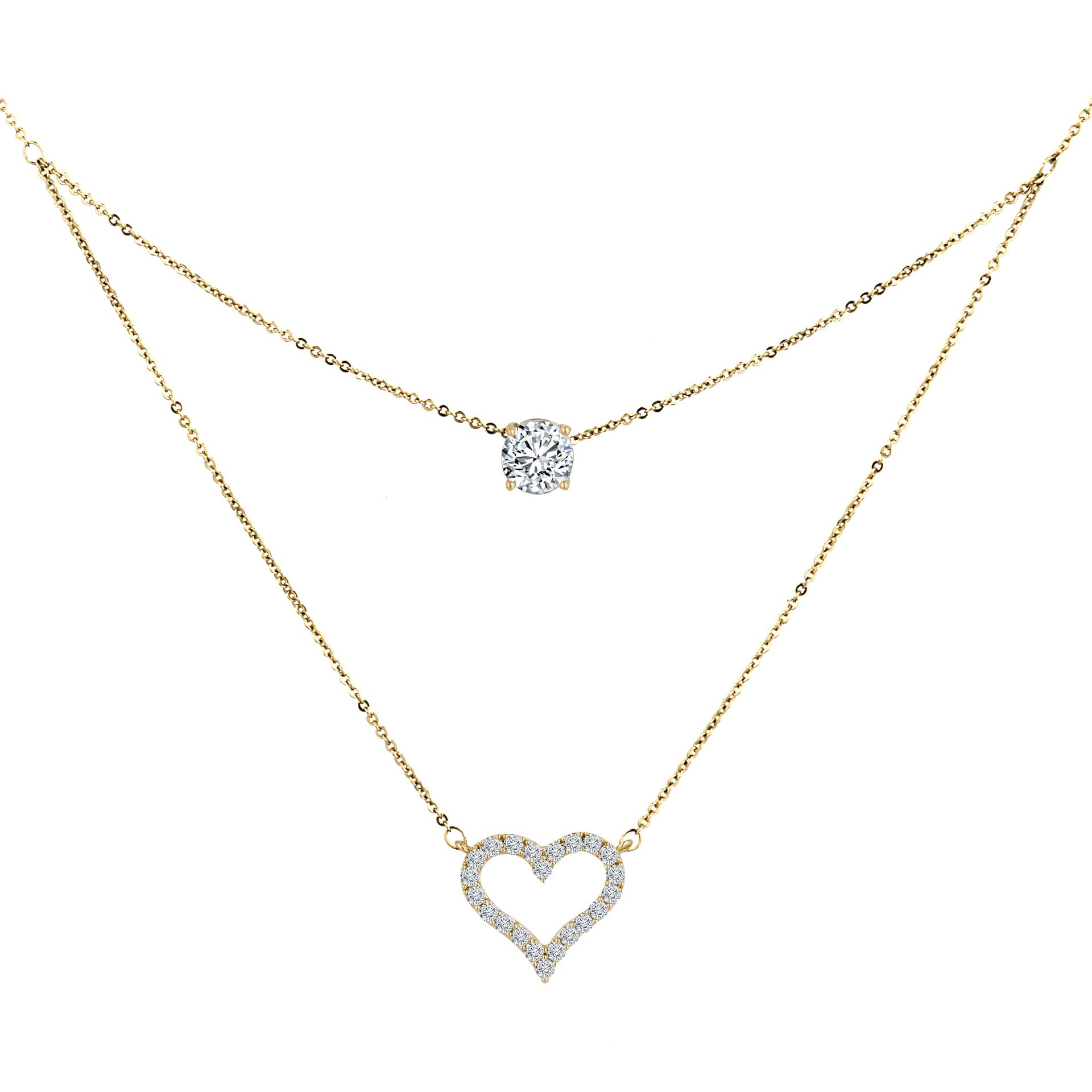 ⭐️PEACH NECKLACE SET